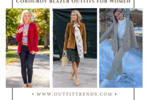20 Corduroy Blazer Outfits For Women And How To Wear In 2022