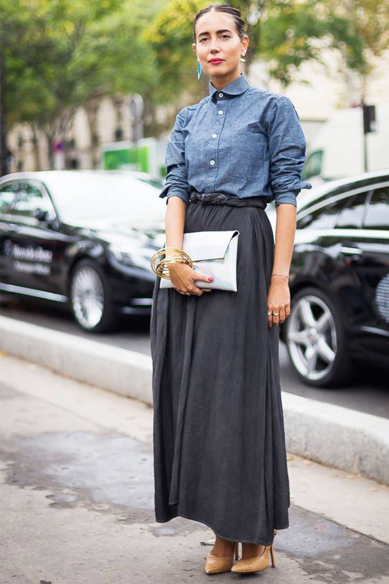 Maxi Skirt Outfit Ideas: Tips on How to Wear Maxi Skirts?  