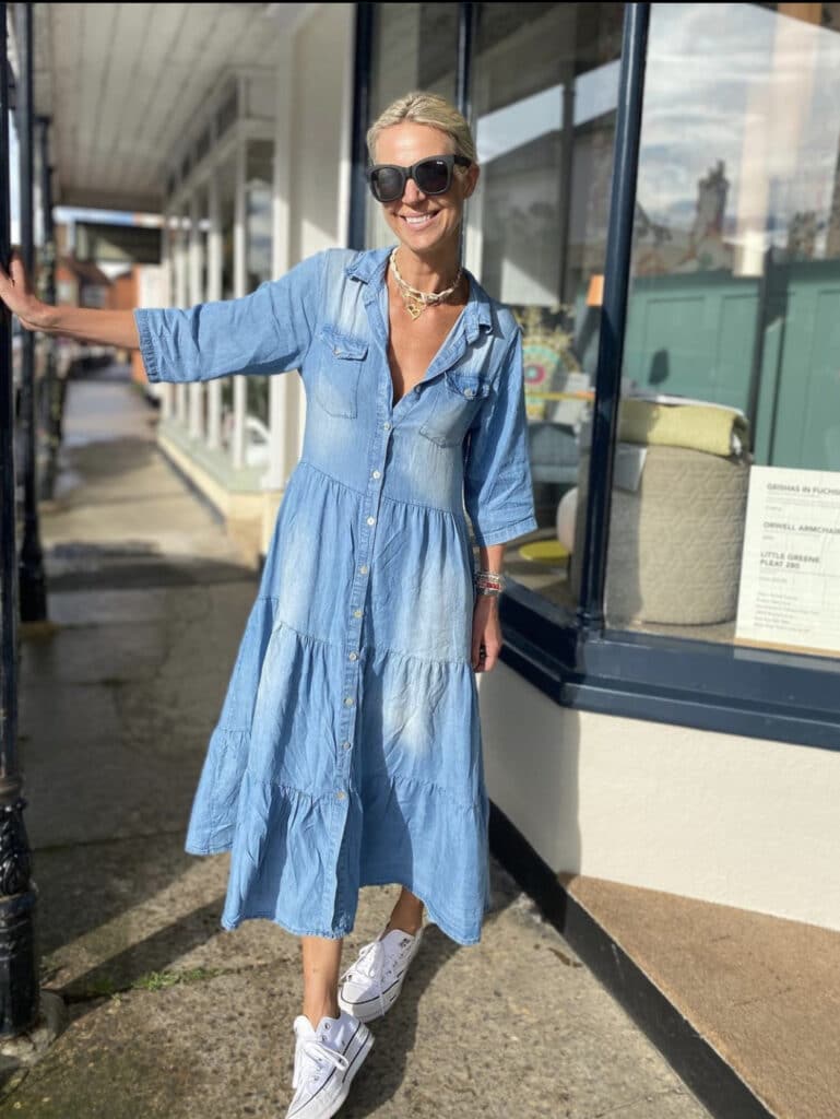 How To Wear Chambray Dress Outfits 20 Ideas To try