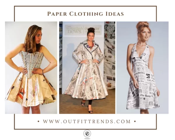 25 Amazing Paper Dresses Collection and Designs