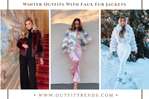 5 Winter Outfits With Faux Fur Jacket and Tips How to Style