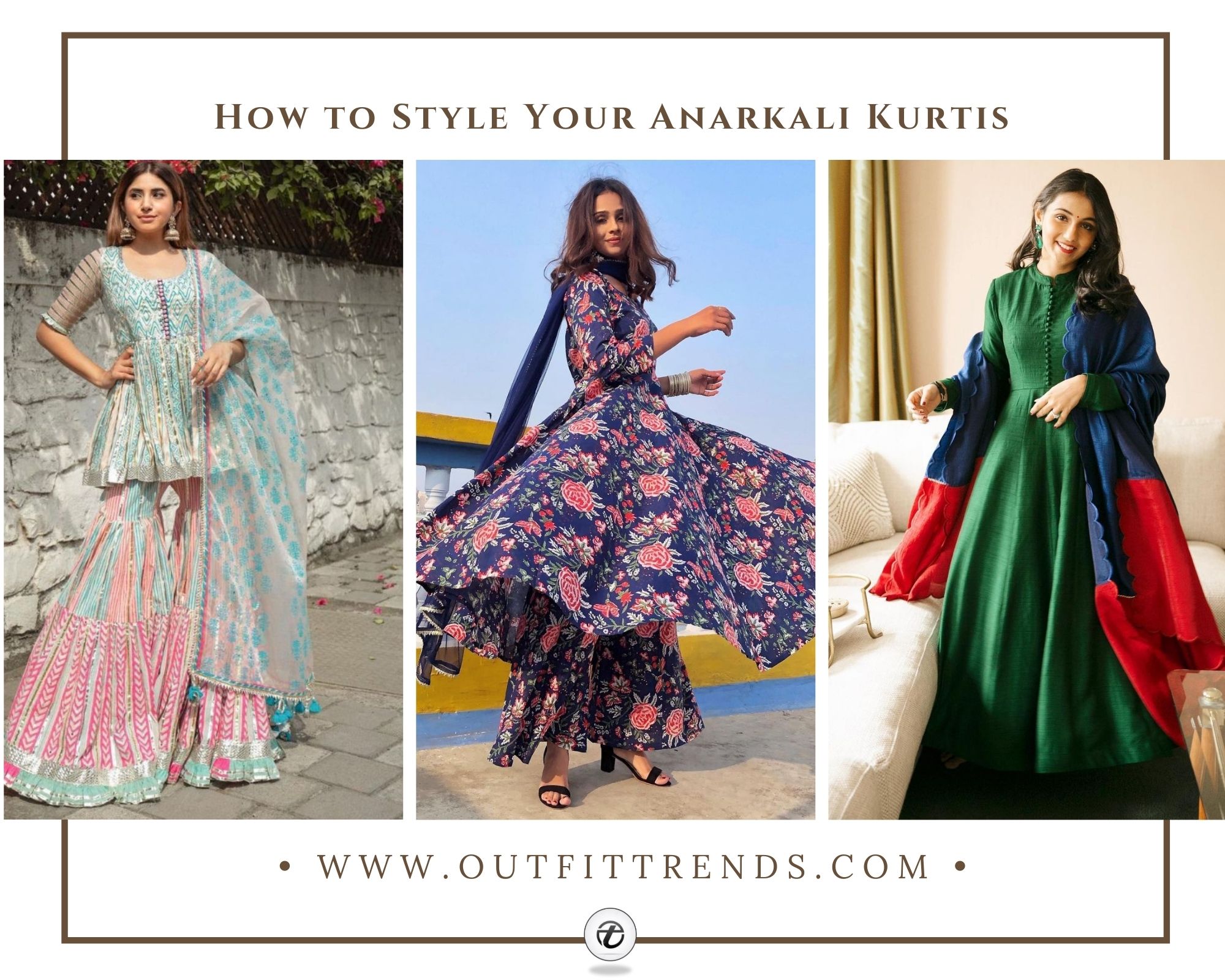 20 Modern Anarkali Kurti Designs & Styling Tips for 2022 20 Modern Anarkali Kurti Designs & Styling Tips for 2022