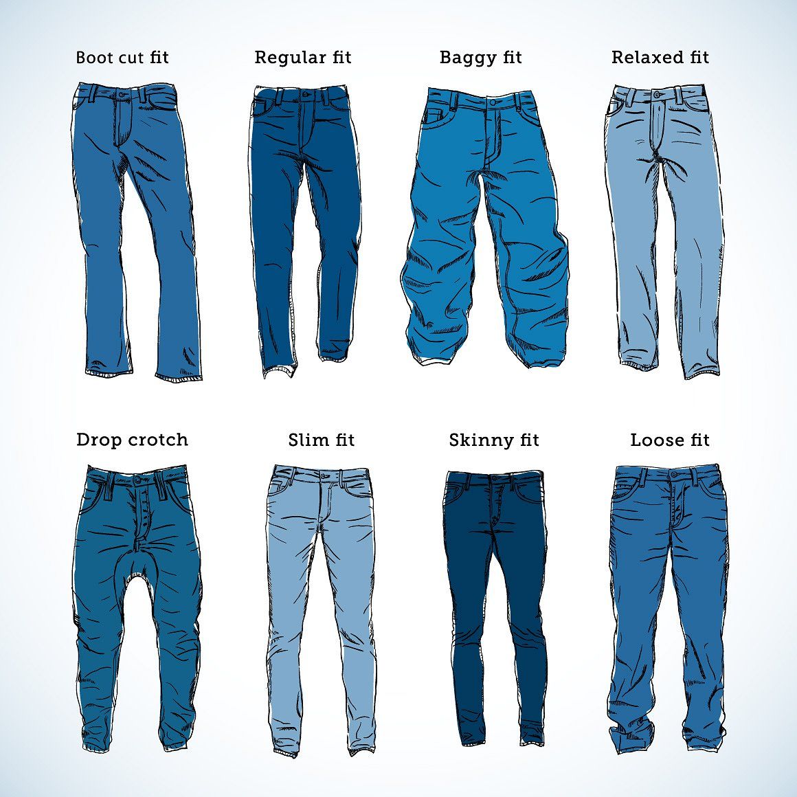 men baggy jeans outfits