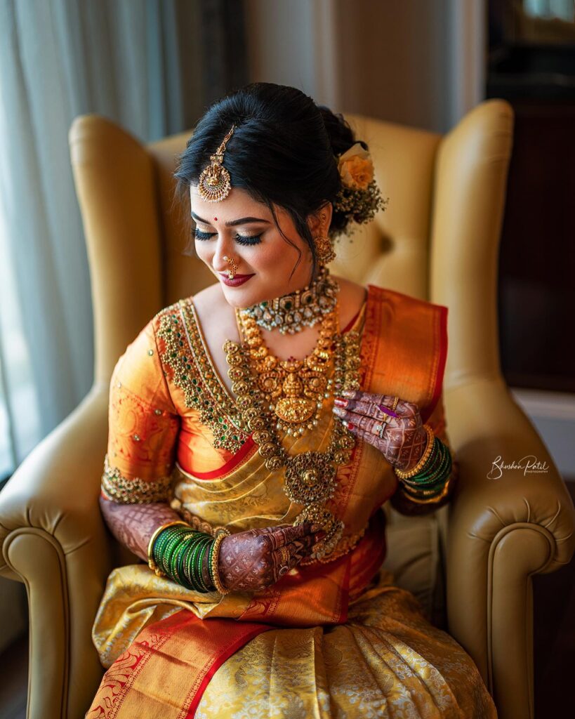 Bridal Silk Saree Designs