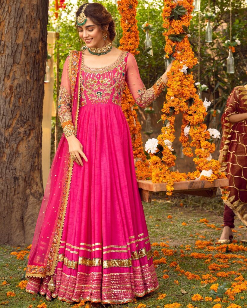 Anarkali suit diwali outfit for women