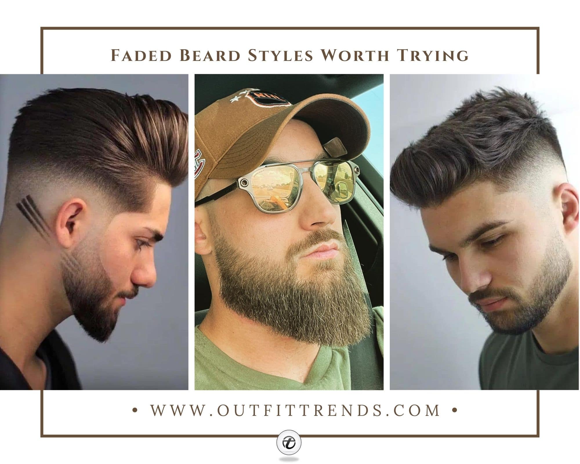 15 Best Faded Beard Styles 2023 With Styling Tips  Faded beard styles,  Beard fade, Beard styles short