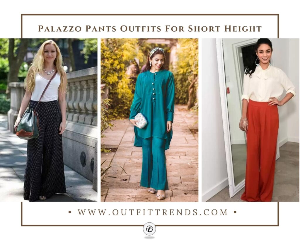 Best Outfits with Palazzo Pants for Short Height Girls