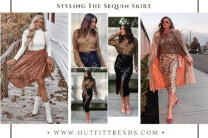 How to Wear Sequin Skirts ? 21 Outfit Ideas