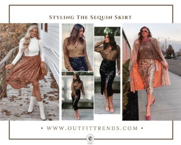 Sequin Skirt Outfits – 21 Ideas on How to Wear Sequin Skirts