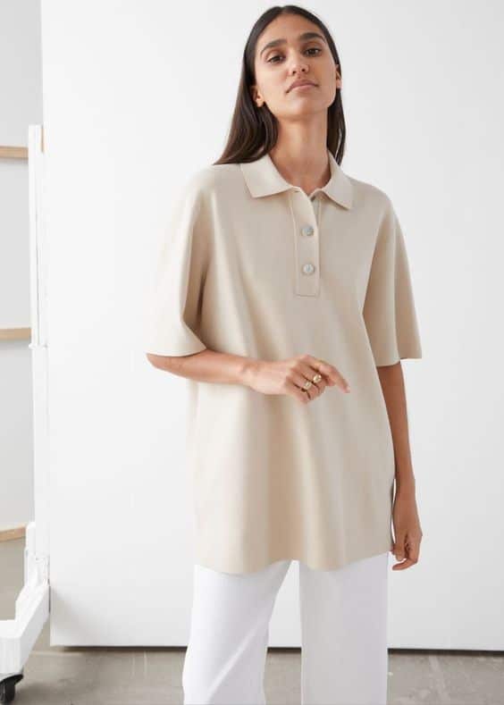 polo shirt outfits for women