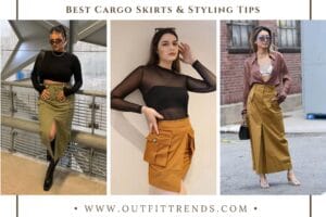 Cargo Skirt Outfit Ideas-16 Tips on How to Wear Cargo Skirts