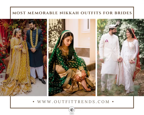 16 Latest Nikah Dresses for Brides & Styling Tips
