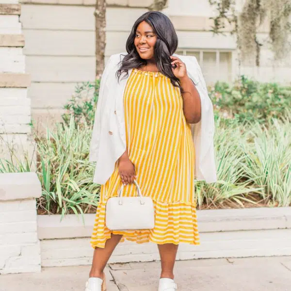 yellow outfits for women