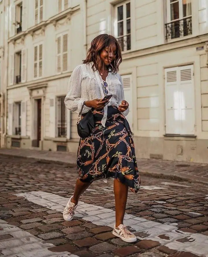 How To Wear Metallic Sneakers