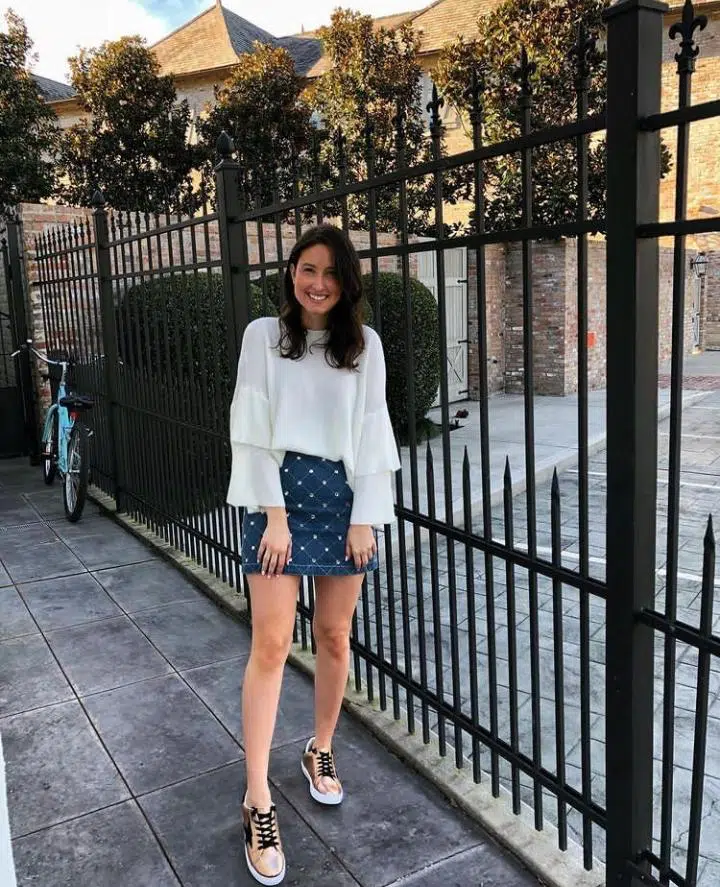 How To Wear Metallic Sneakers