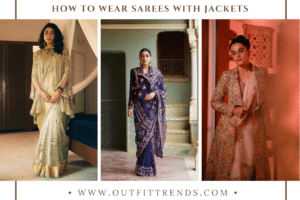 Saree with Jackets: 16 Ways to Wear a Jacket with Your Saree