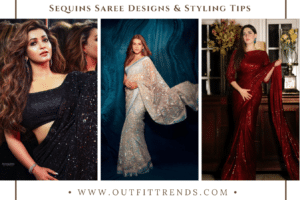 Sequin Saree Designs - 16 Styling Tips for The Next Party