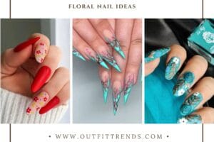 21 Best Nail Designs With Flowers 