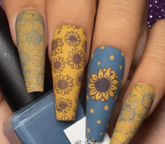 floral nail ideas