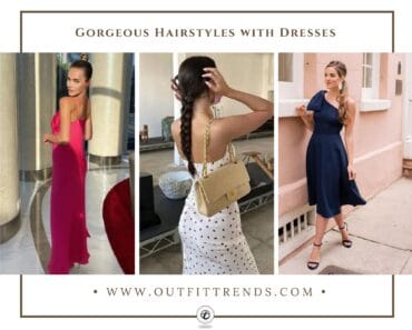 #21 Simple & Easy Hairstyles With Dresses That Look Amazing #21 Simple & Easy Hairstyles With Dresses That Look Amazing