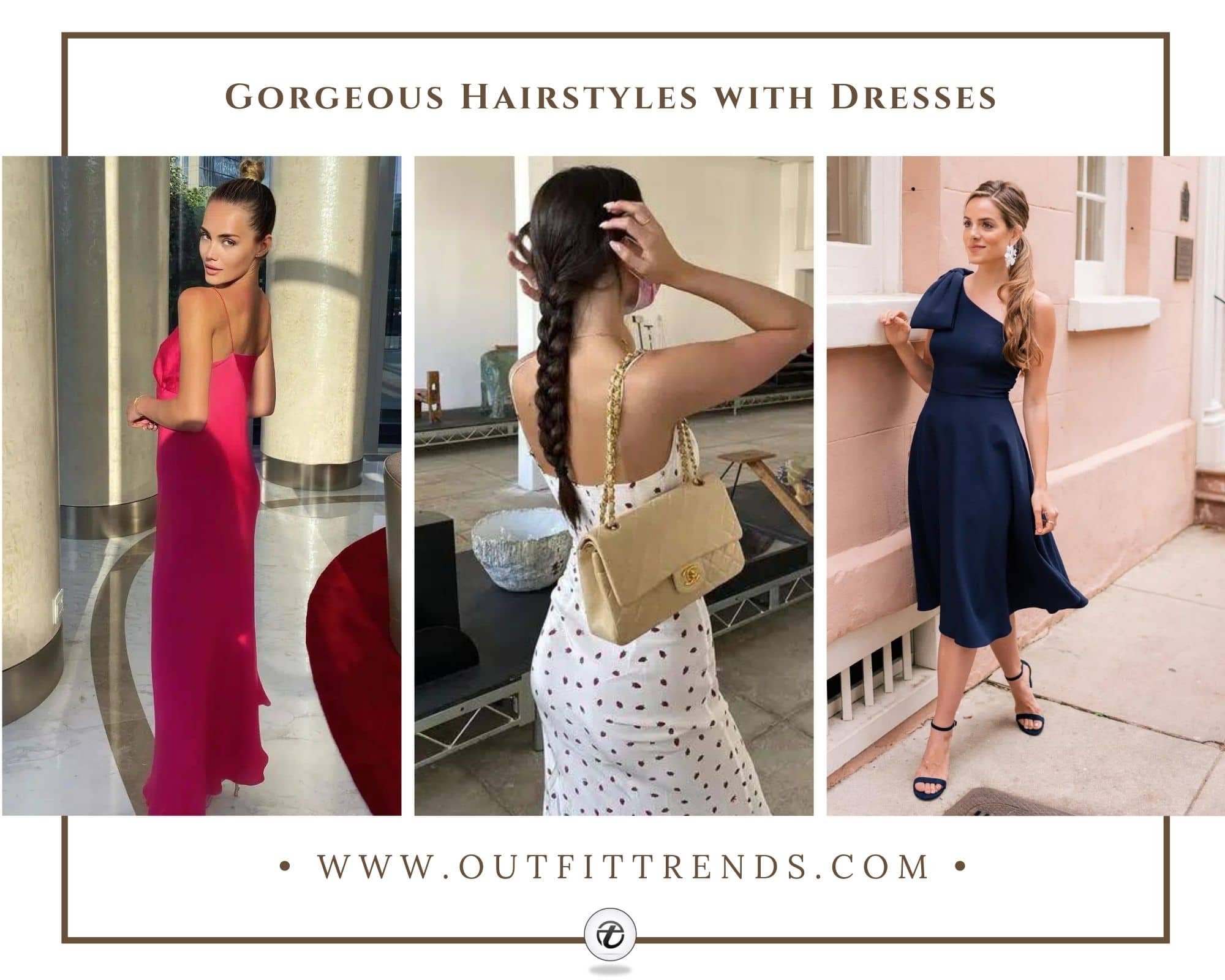 21 Simple & Easy Hairstyles With Dresses That Look Amazing 21 Simple & Easy Hairstyles With Dresses That Look Amazing