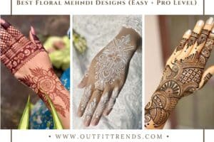 Best Floral Mehndi Designs with Step by Step Video Tutorial