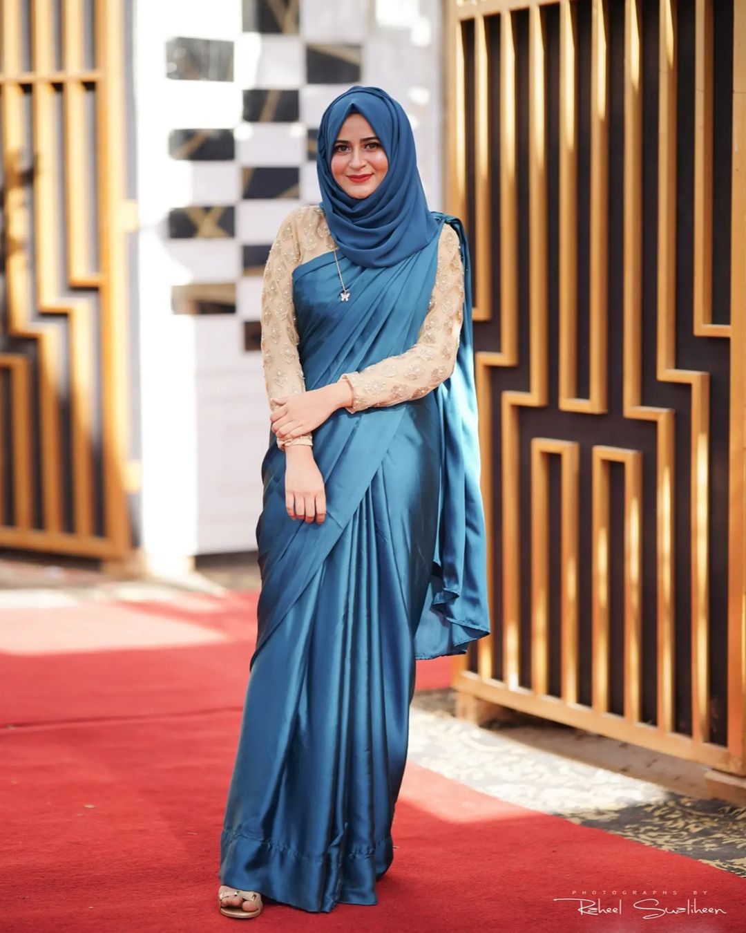 How to Wear Saree with Hijab ? 14 Styling Tips
