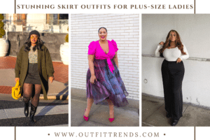23 Ways to Style Skirt Outfits for Plus Size Women