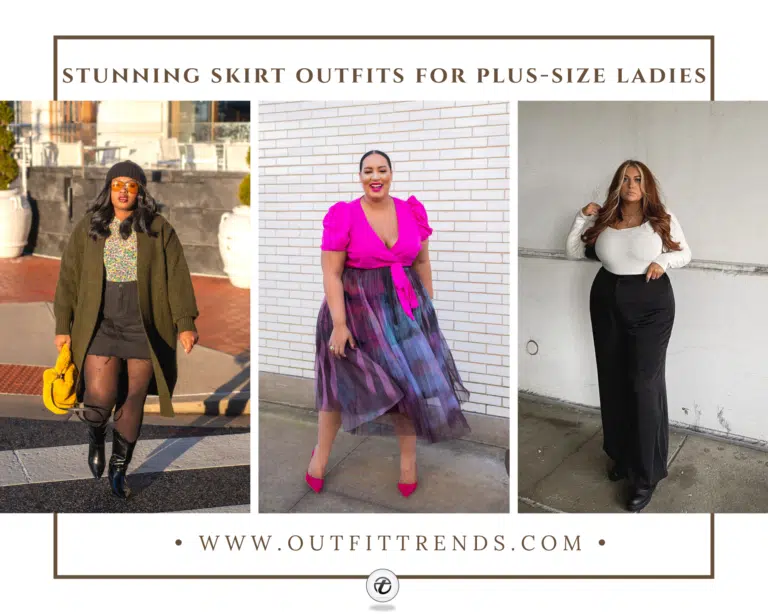 23 Plus Size Skirt Outfit Ideas with Styling Tips
