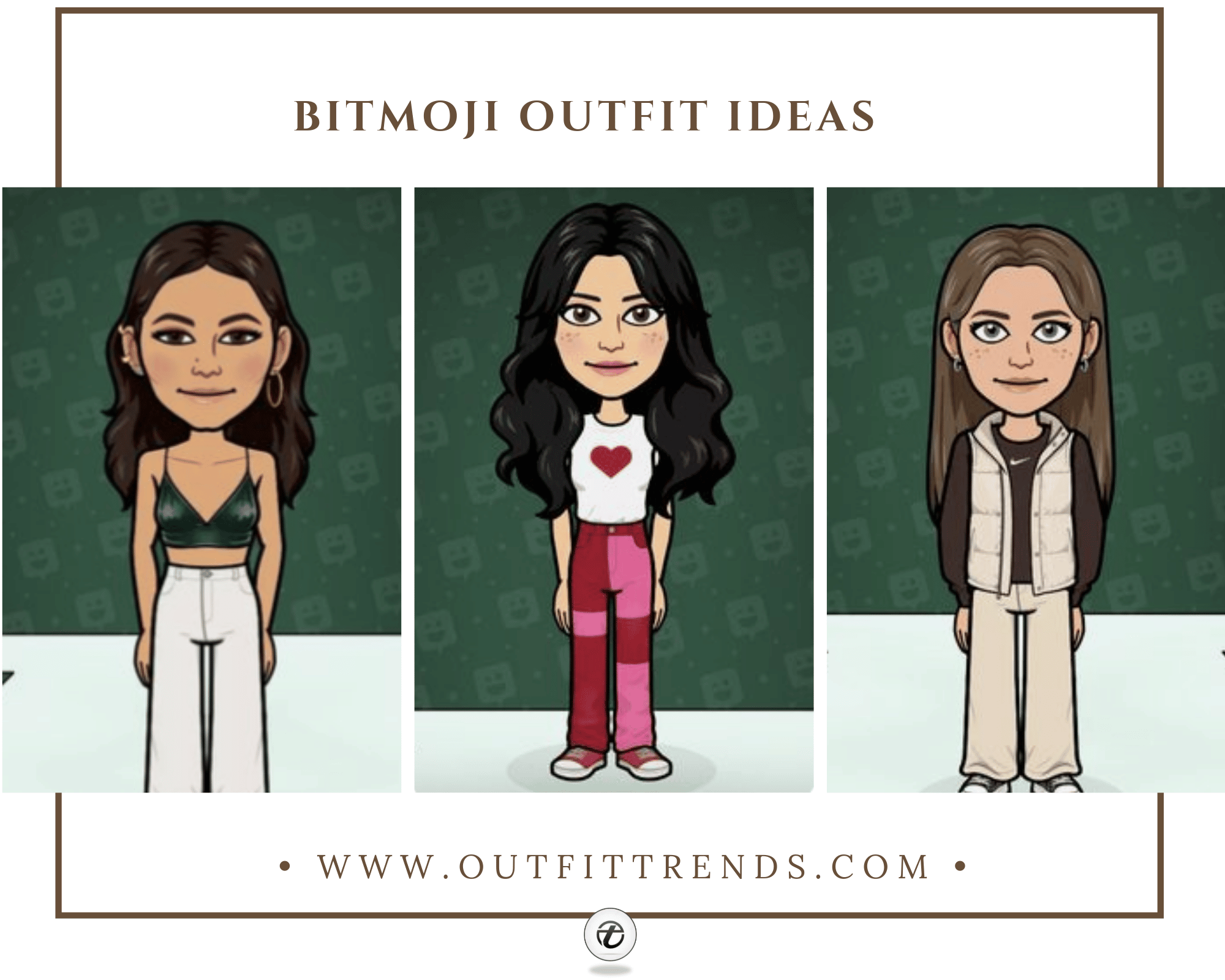 30 Cutest Bitmoji Outfit Ideas That We've Ever Seen