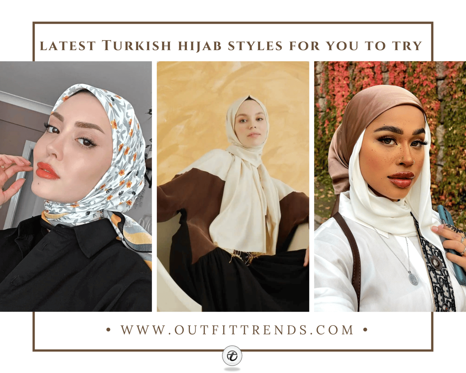 how to wear hijab on saree