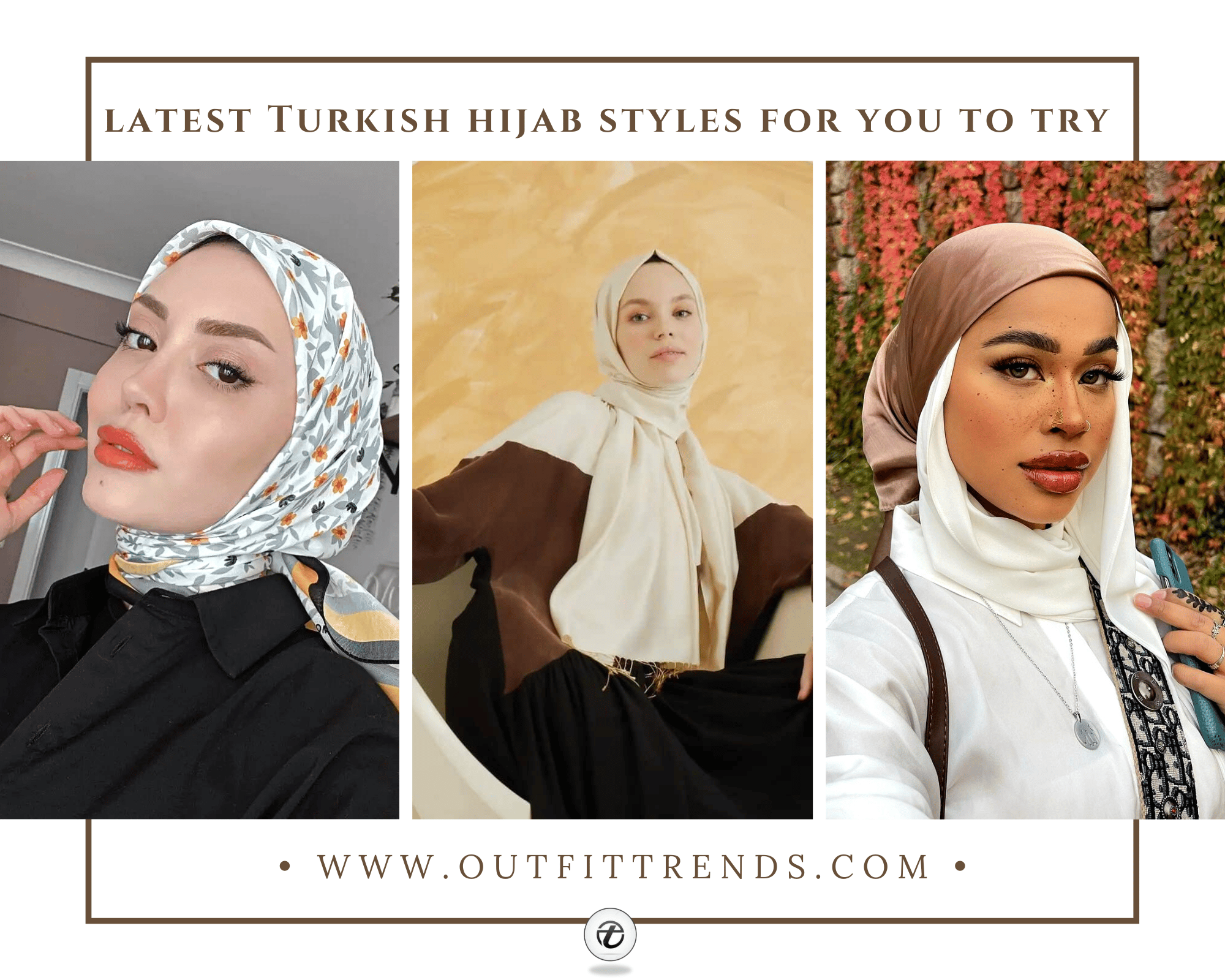 The Turkish woman in a hijab