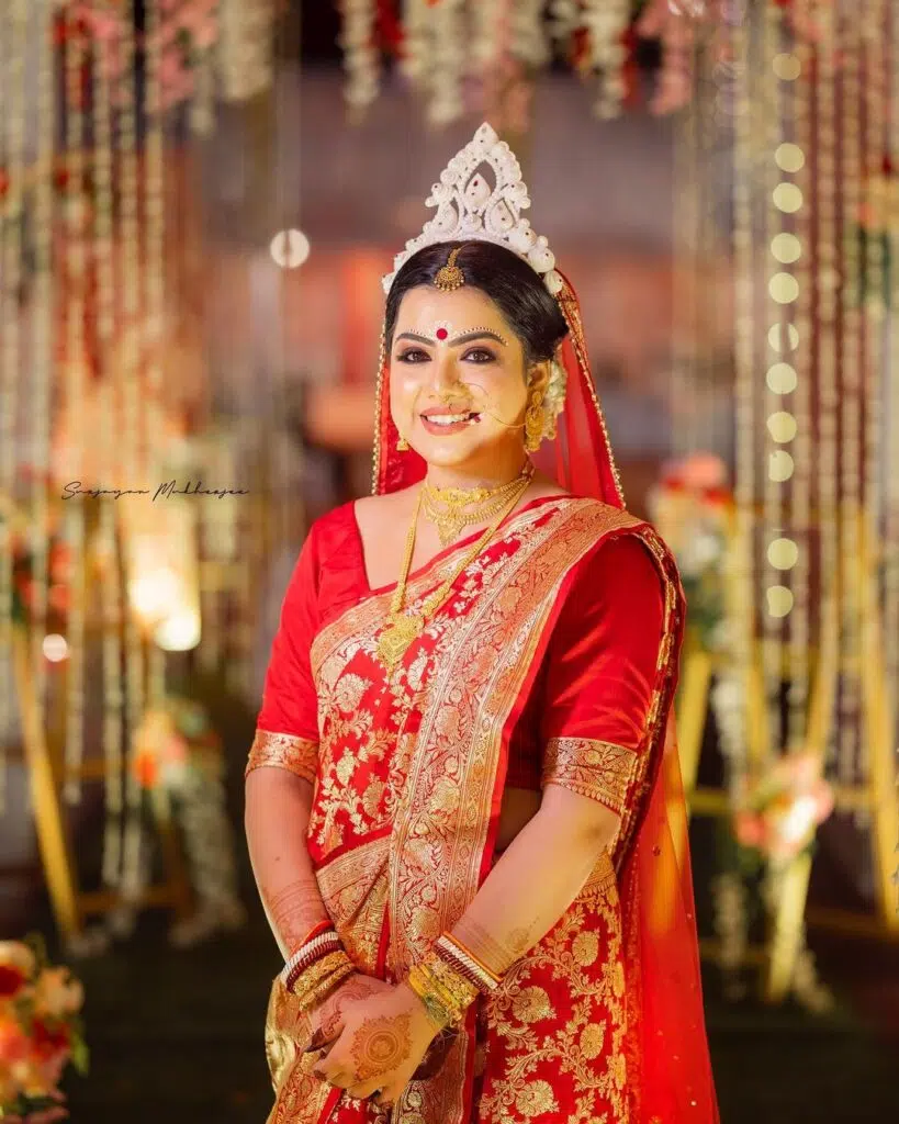 bengali bridal saree