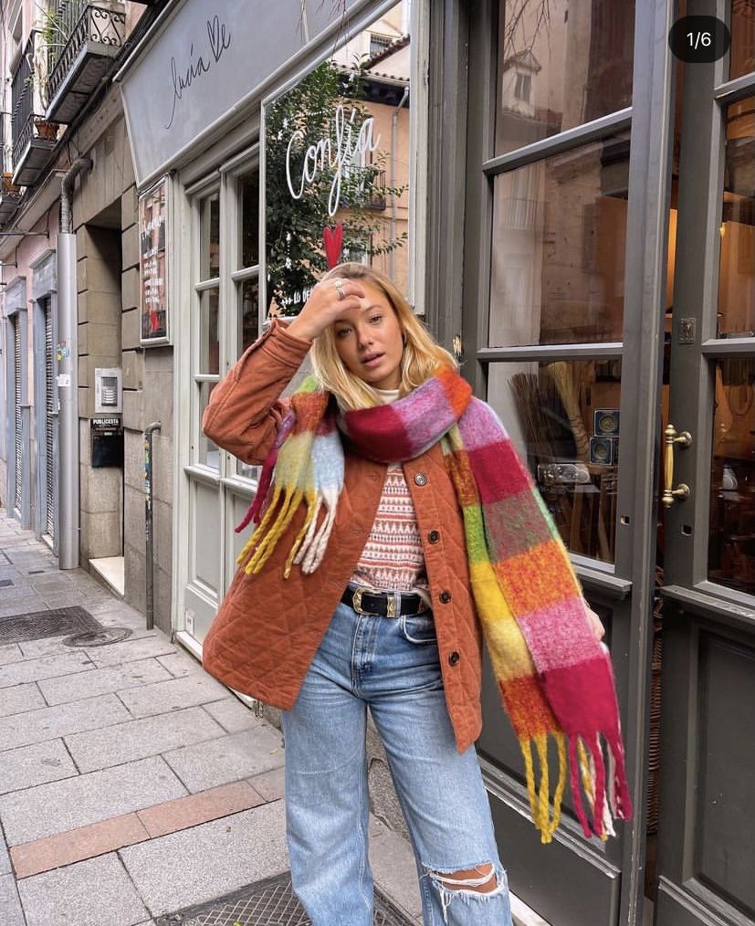 Blanket Scarf Outfits: 50 Ways to Wear a Blanket Scarf