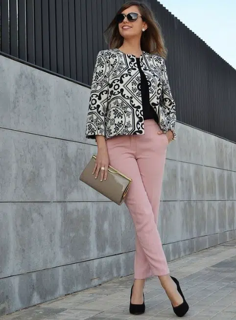 Geometric Print Outfits