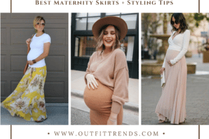 How to Wear Skirts When Pregnant? 20 Maternity Skirt Outfits