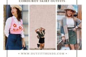 How to Wear Corduroy Skirts? 16 Outfit Ideas