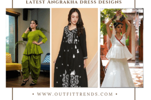 20 Latest Angrakha Dress Designs & Tips on How to Style Them