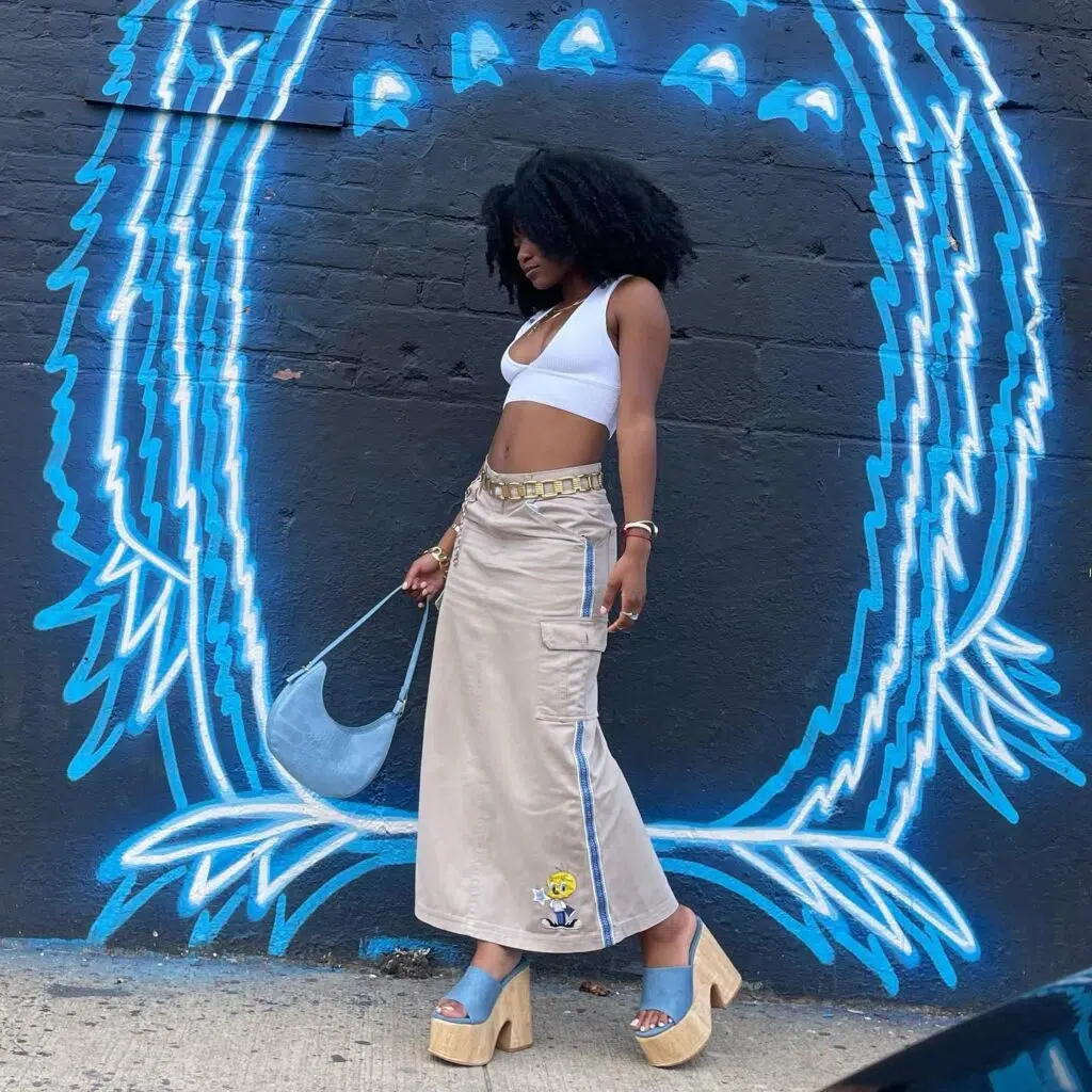How to wear platform heels