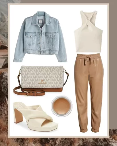 beige pants outfits