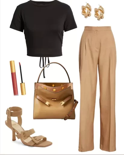 beige pants outfits