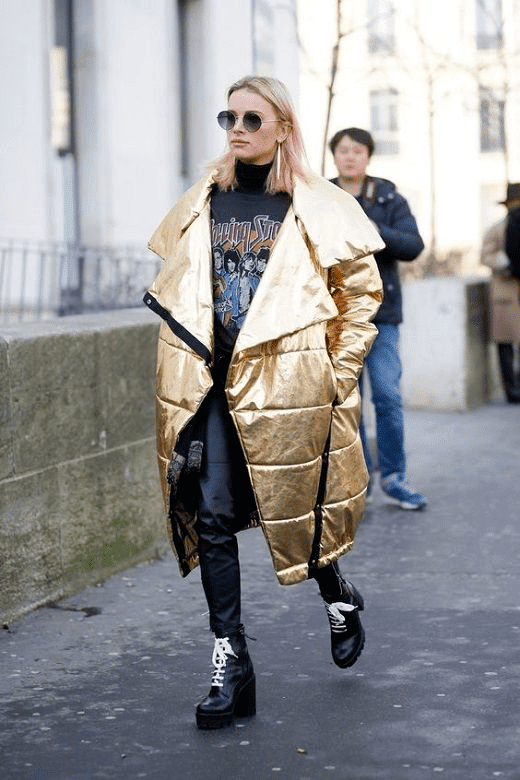 how to wear duvet coats