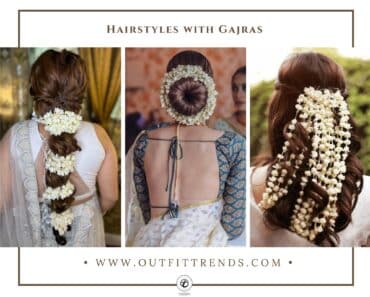 20 Most Beautiful Gajra Hairstyles For All Hair Lengths