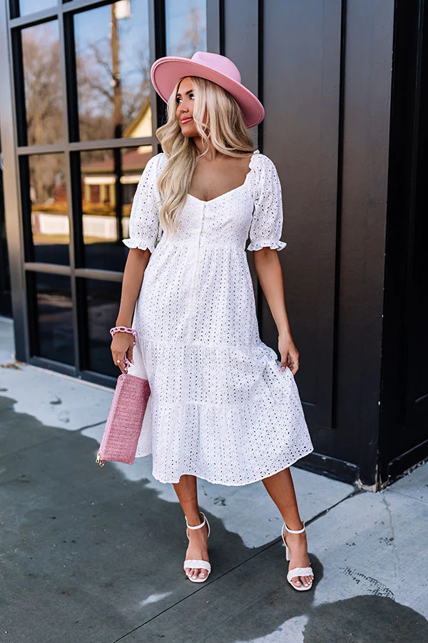 white eyelet dresses for woman 17