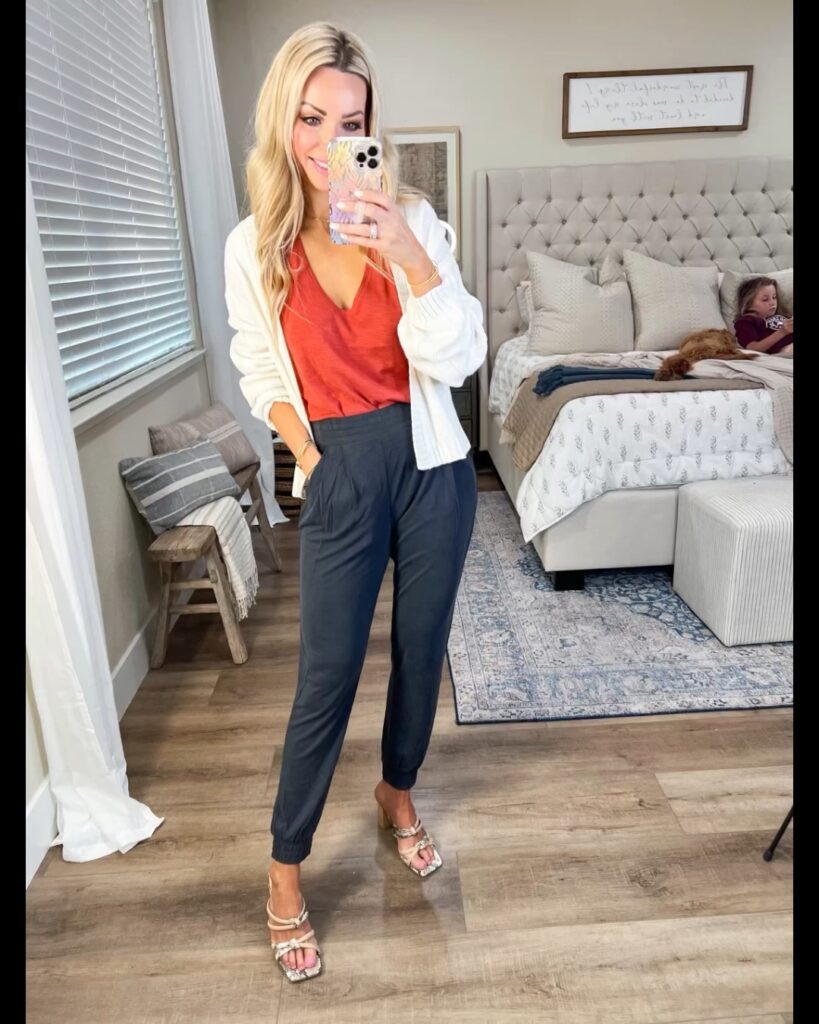 Cropped cardigan outfits