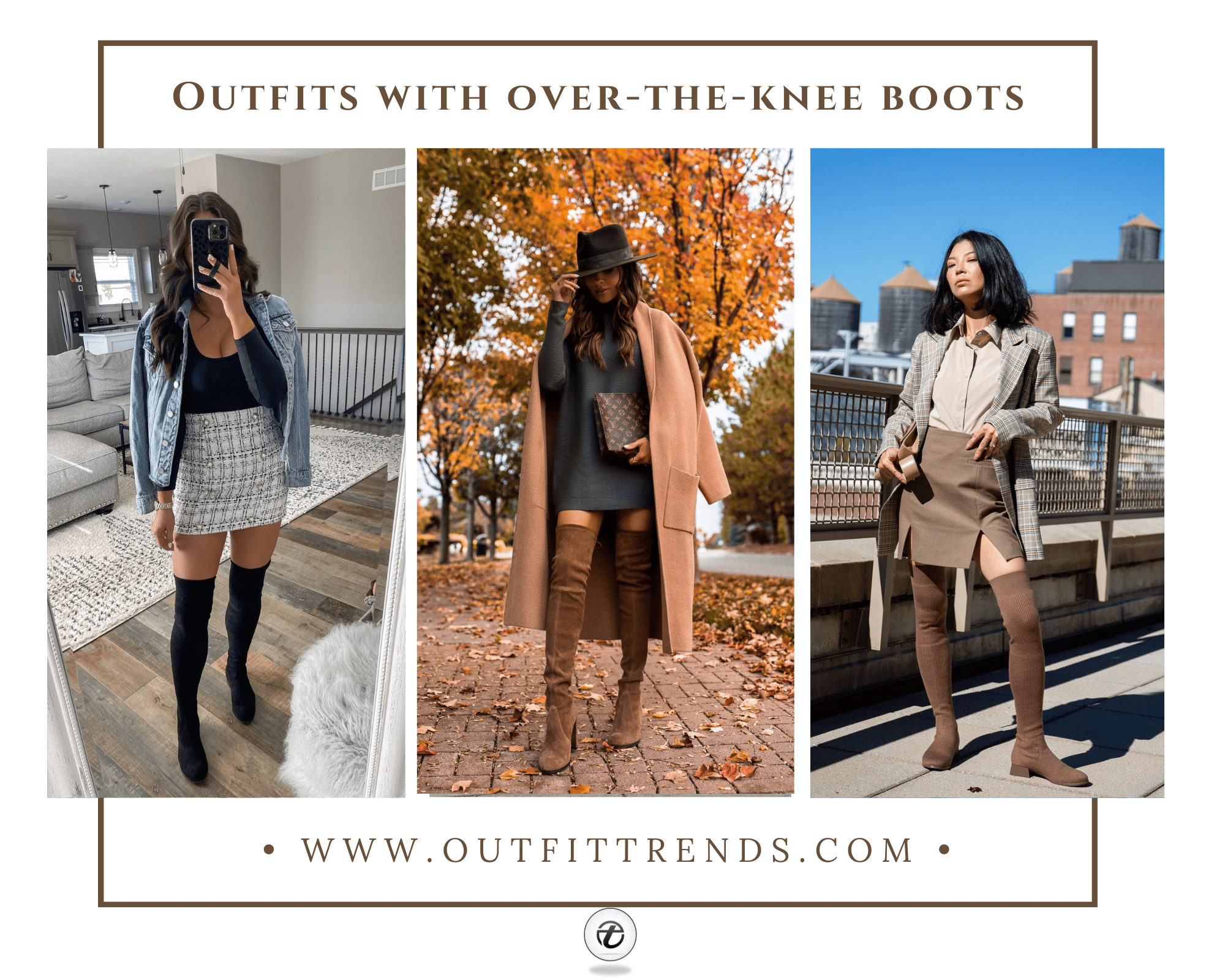 15 Ways to Wear Over-the-Knee Boots – Knee High Boot Outfit Ideas