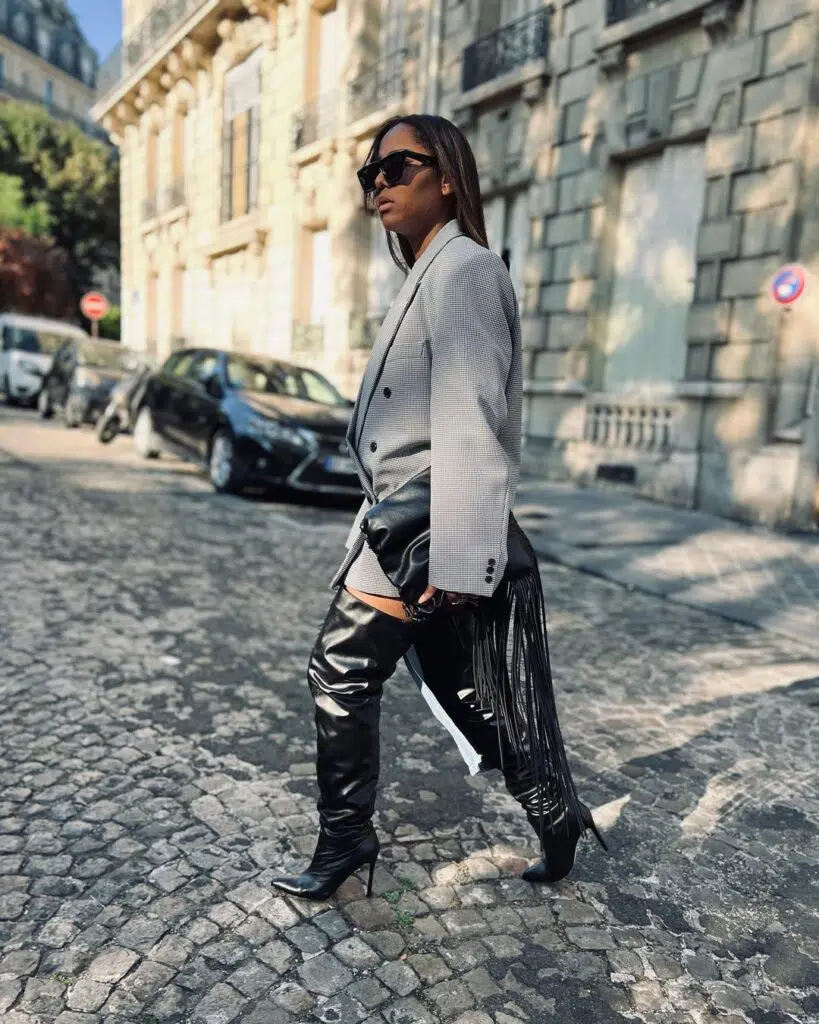 Outfits with over-the-knee boots
