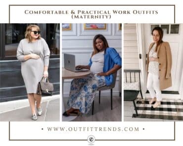 30 Comfortable Maternity Outfits for Work that are Practical