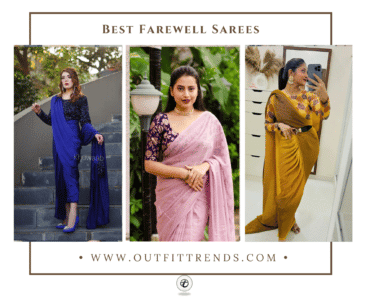 24 Best Farewell Saree Ideas & Styling Tips