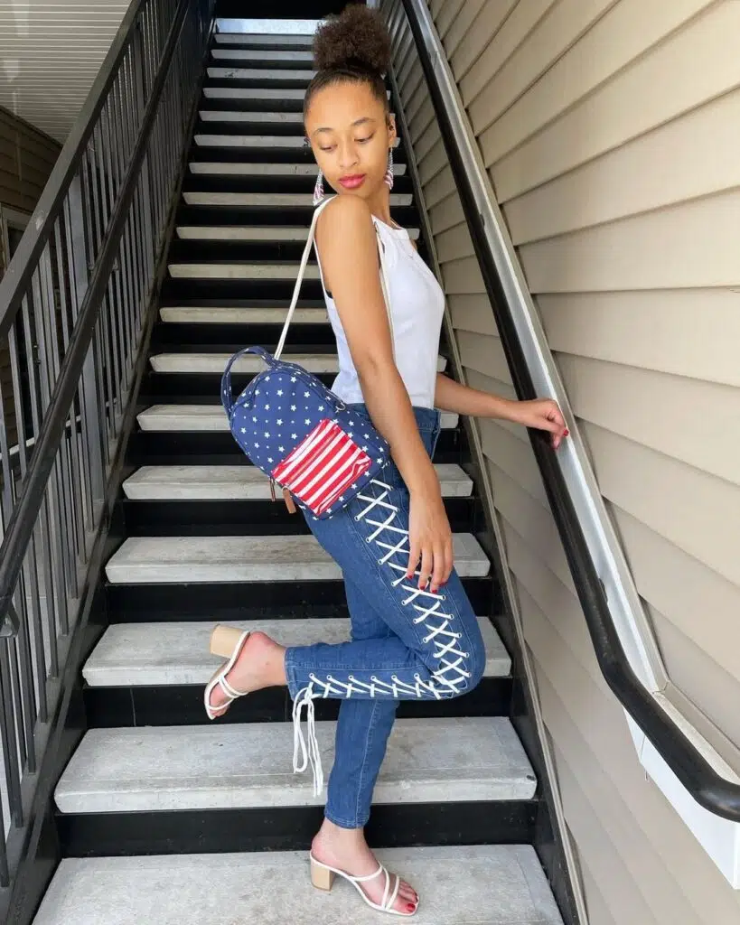 how to wear lace up pants